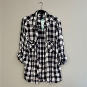 Stitch Fix Plaid Button Down Top